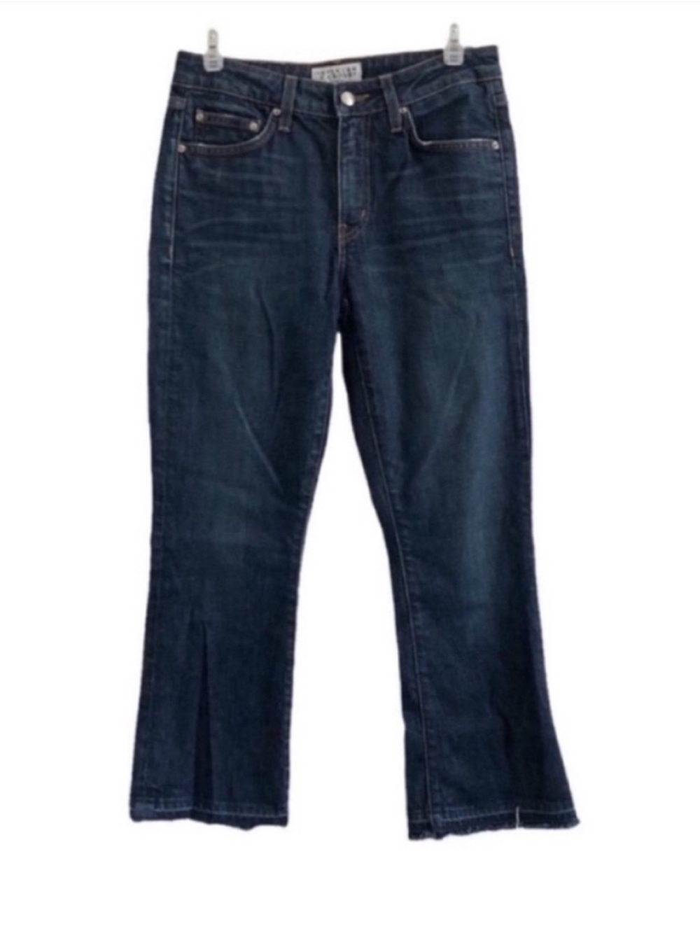 Derek Lam 10 Crosby Gia Cropped Flare Jeans - Picture 2 of 9